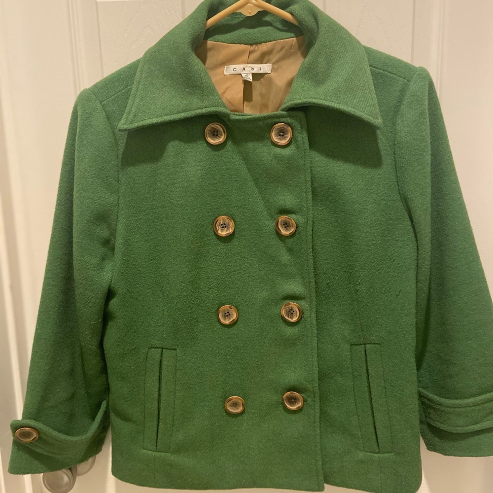 Cabi wool pea coat